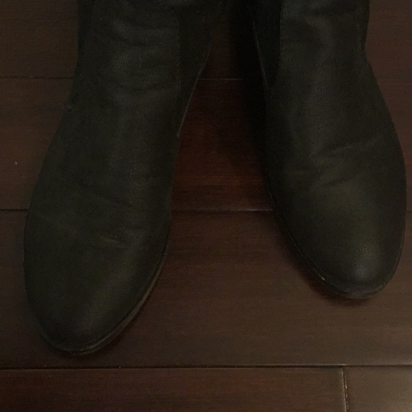 Vince Camuto Black Over the Knee Boots - Picture 3 of 4